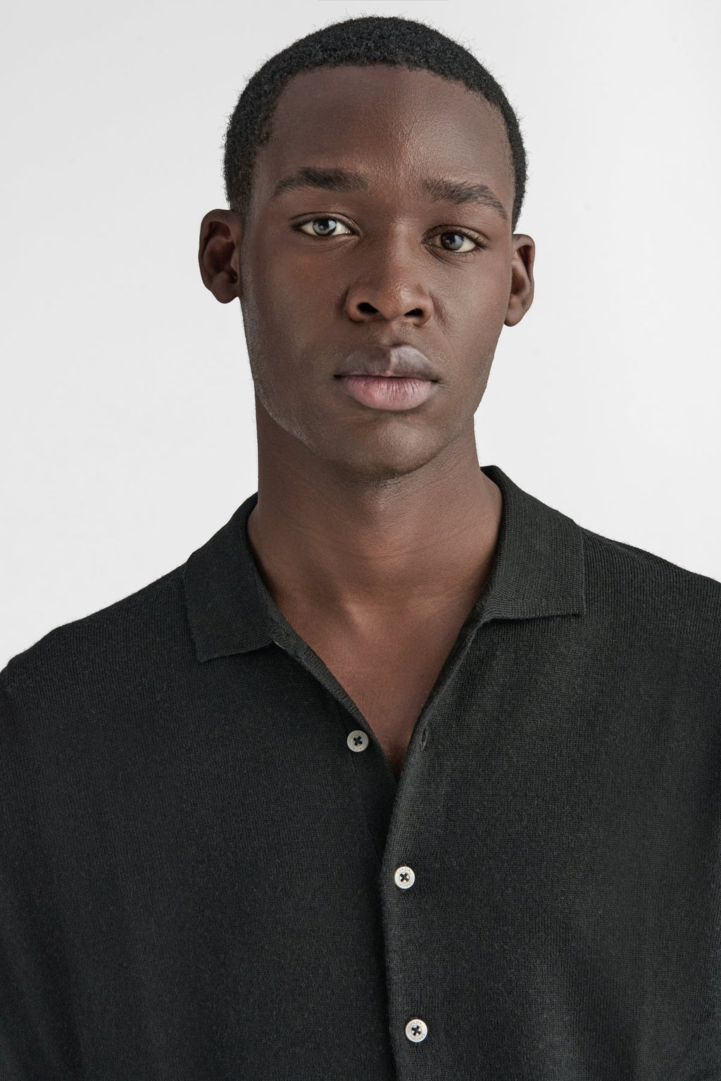 Polo camicia in maglia 100% Lana Merino-2